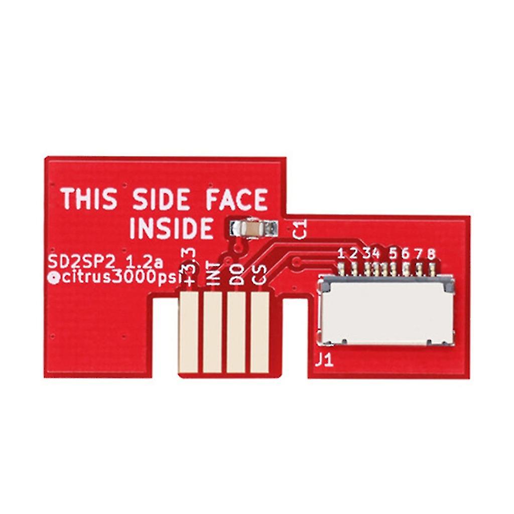 Sd-card Adapter Load-sdl Micro-sd Card Reader + Chip + Swiss Boot Disc Mini Dvd