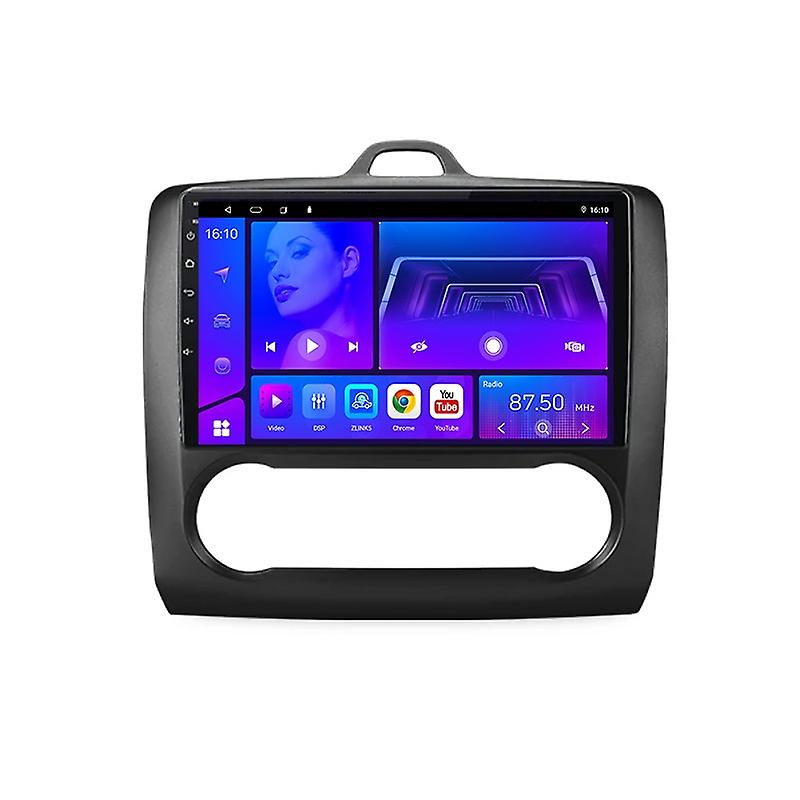 For Ford Focus 2 Mk 2 2004 - 2011 Android CarPlay Car Radio Multimedia Video Player DSP IPS GPS