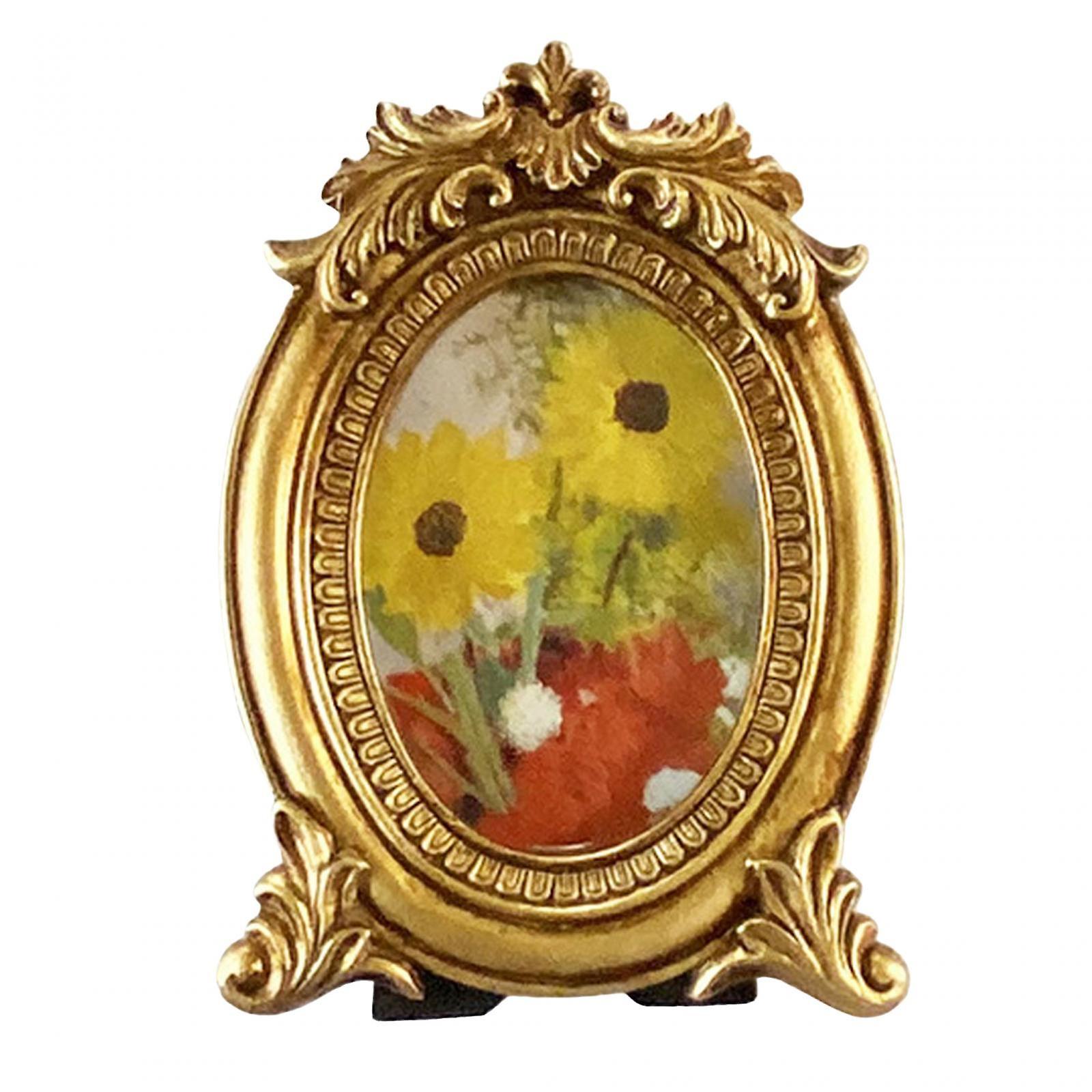 Resin Photo Frame Card Display Holders Stand Farmhouse Collage Picture Frame