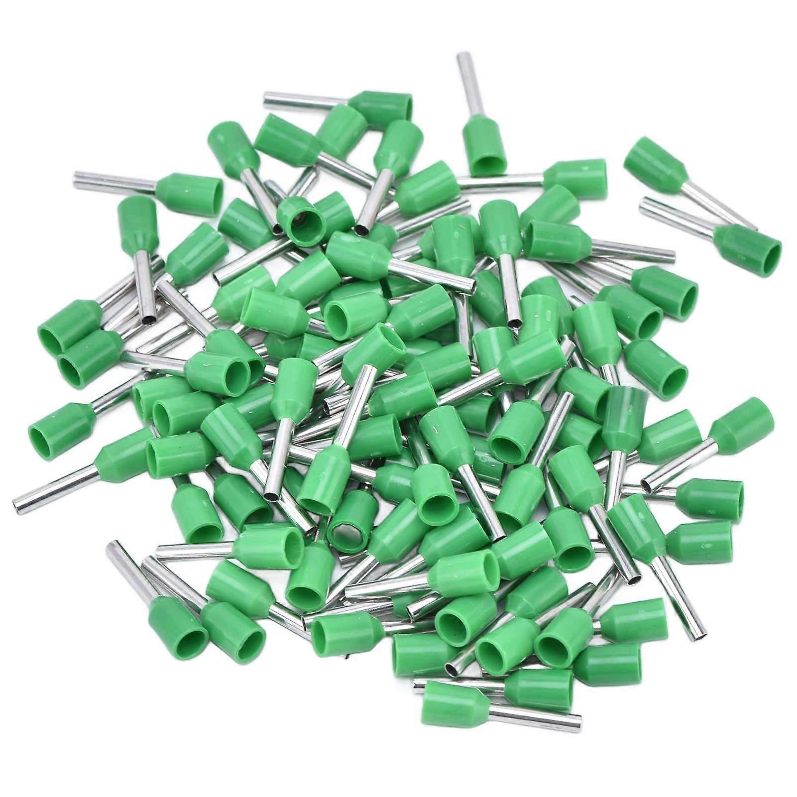 1000Pcs Insulated Ferrule Electrical Pin Crimp Terminals 16 AWG Cord End Connectors KitE1510 Green