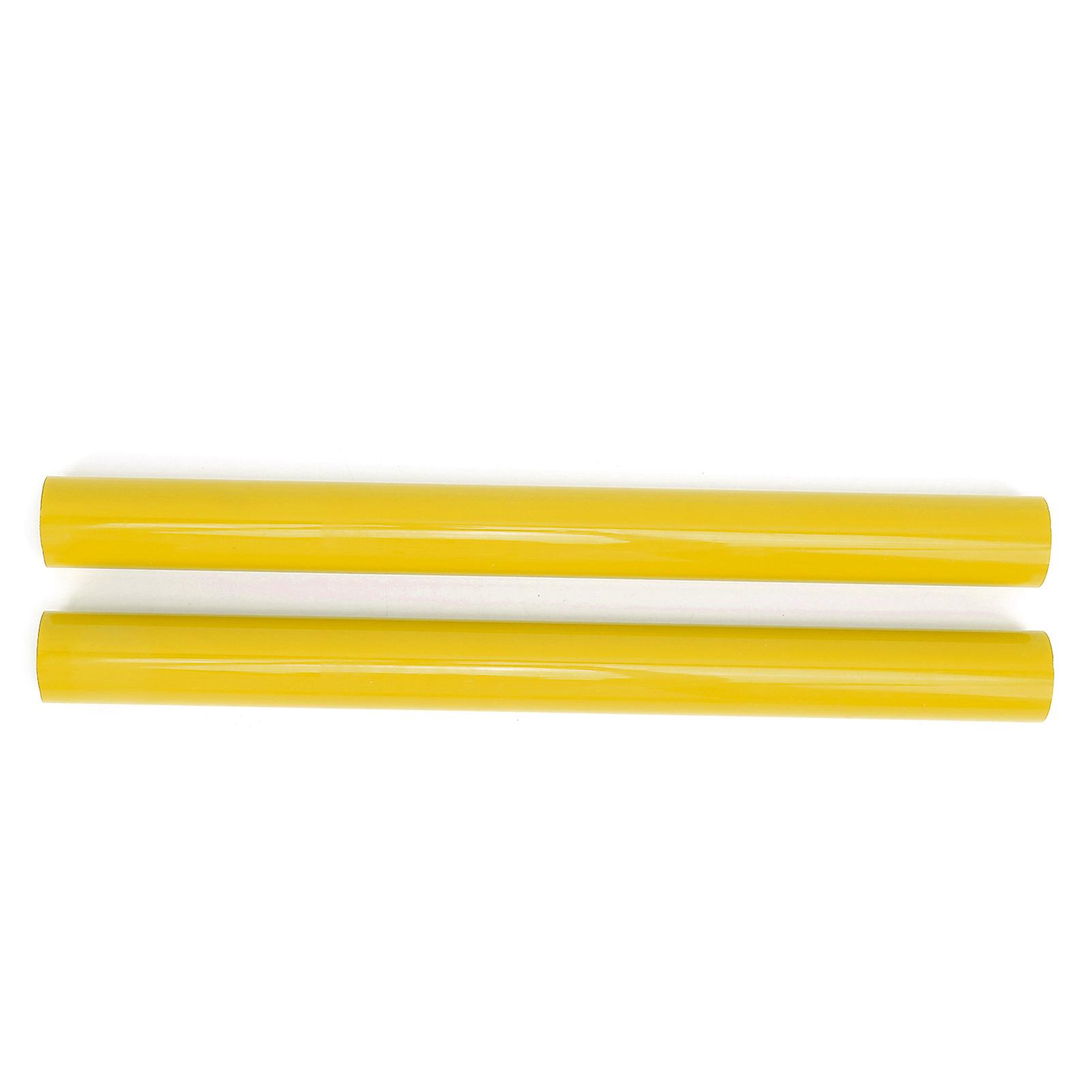 2pcs Grille Stripe Trims Decoration Replacement for 1 2 3 4 5 6 7 Series F20 F22 F30 G30 G11Yellow