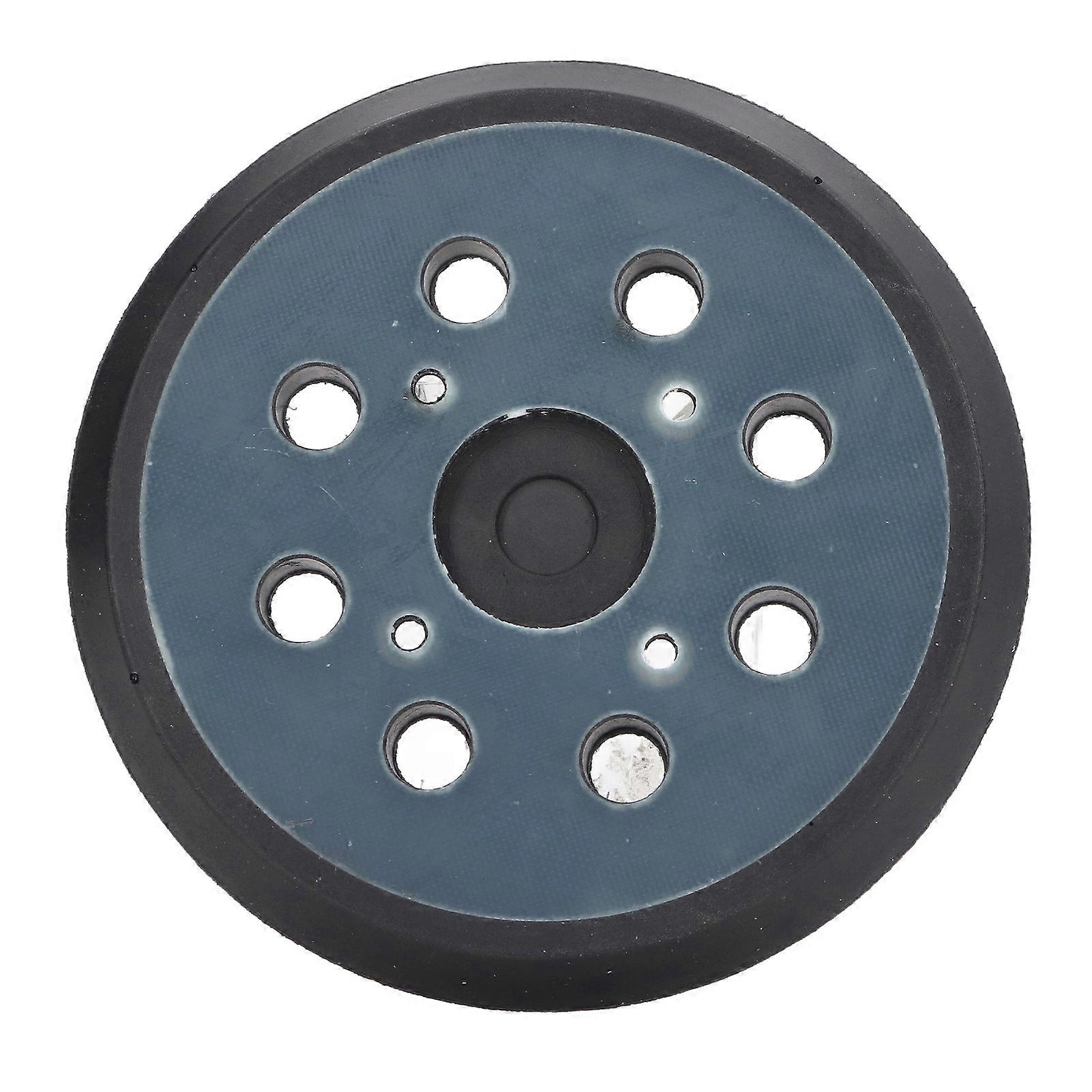 Polisher Backing Plate 5in 8 Holes Portable Backing Plate Pad Replacement for Orbital Sander 