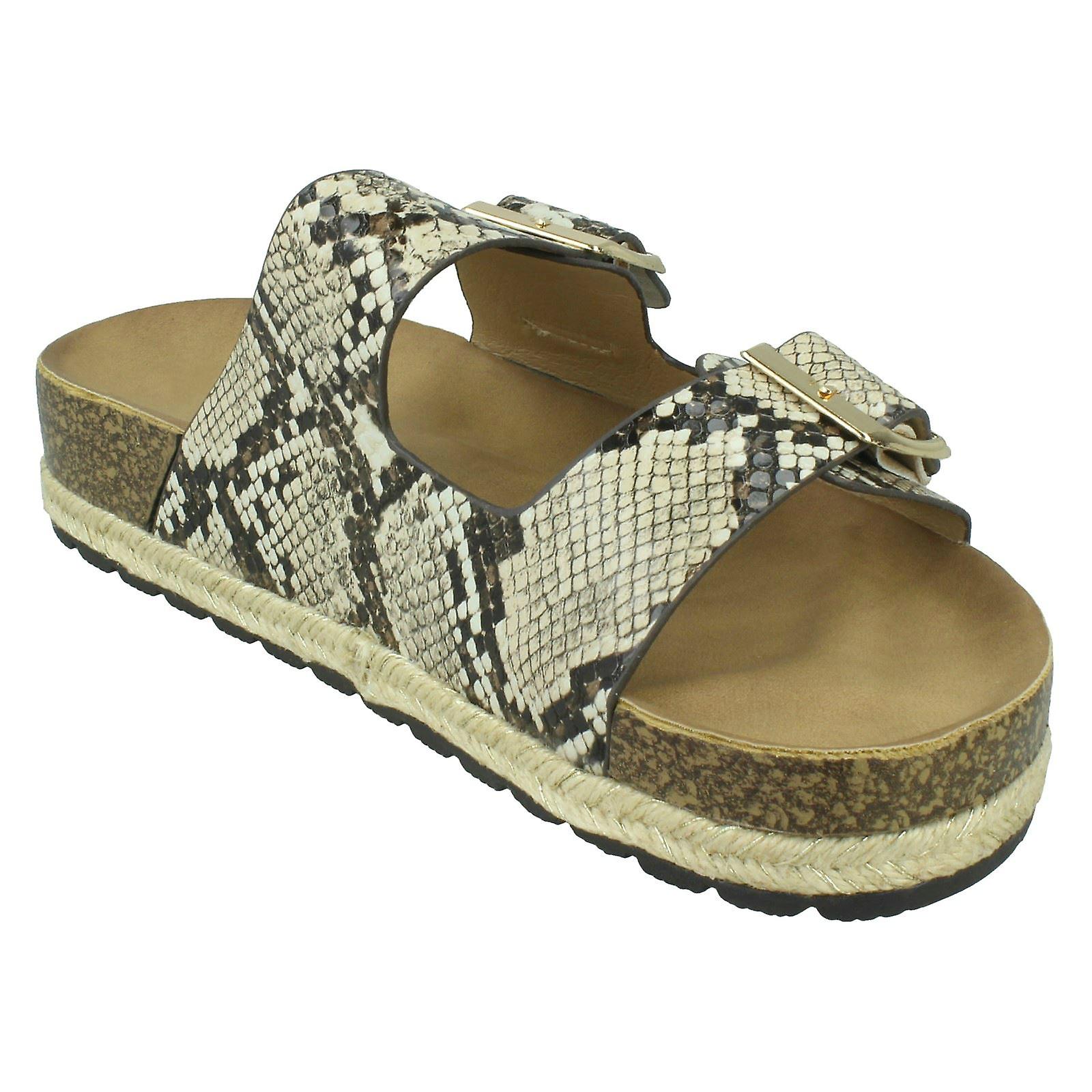 report tosh snake embossed mule