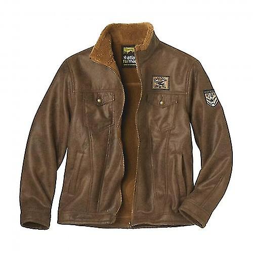 Atlas For Men Mens Faux Suede Jacket