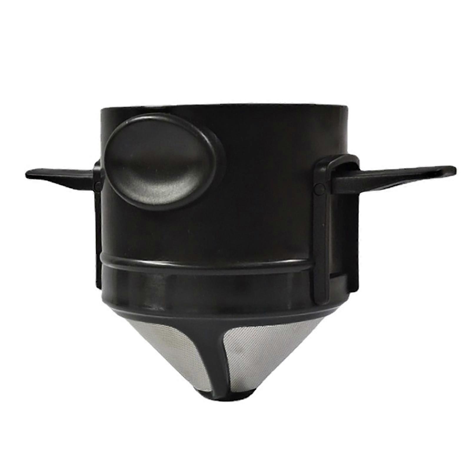 Foldable Portable Pour Over Coffee Dripper Reusable Double Layer Mesh Coffee Filter