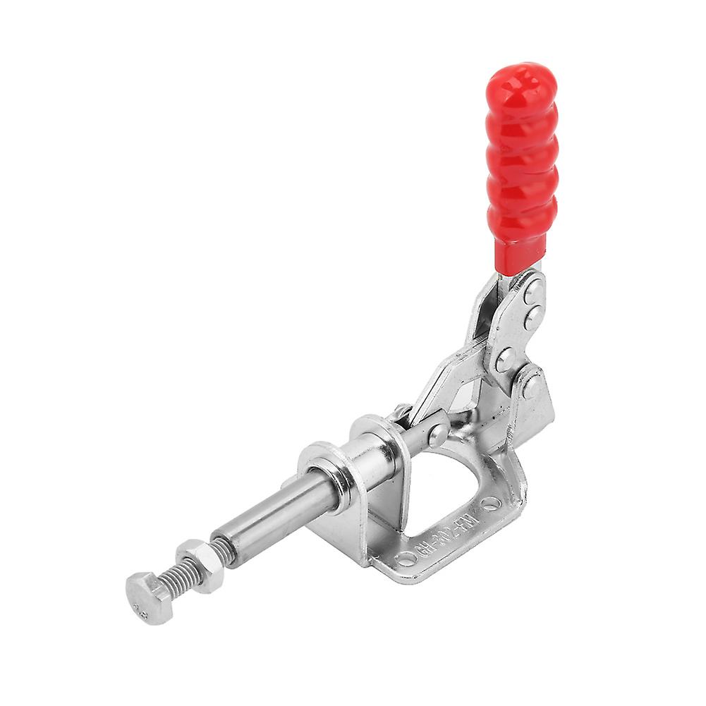 Iron Galvanized Quick Fixed Toggle Clamp, Push Pull Adjustable Toggle Clamp,Toggle Clamp Holding Latch Push Pull Action Hand Tool(GH-302-FM) VHVZ4