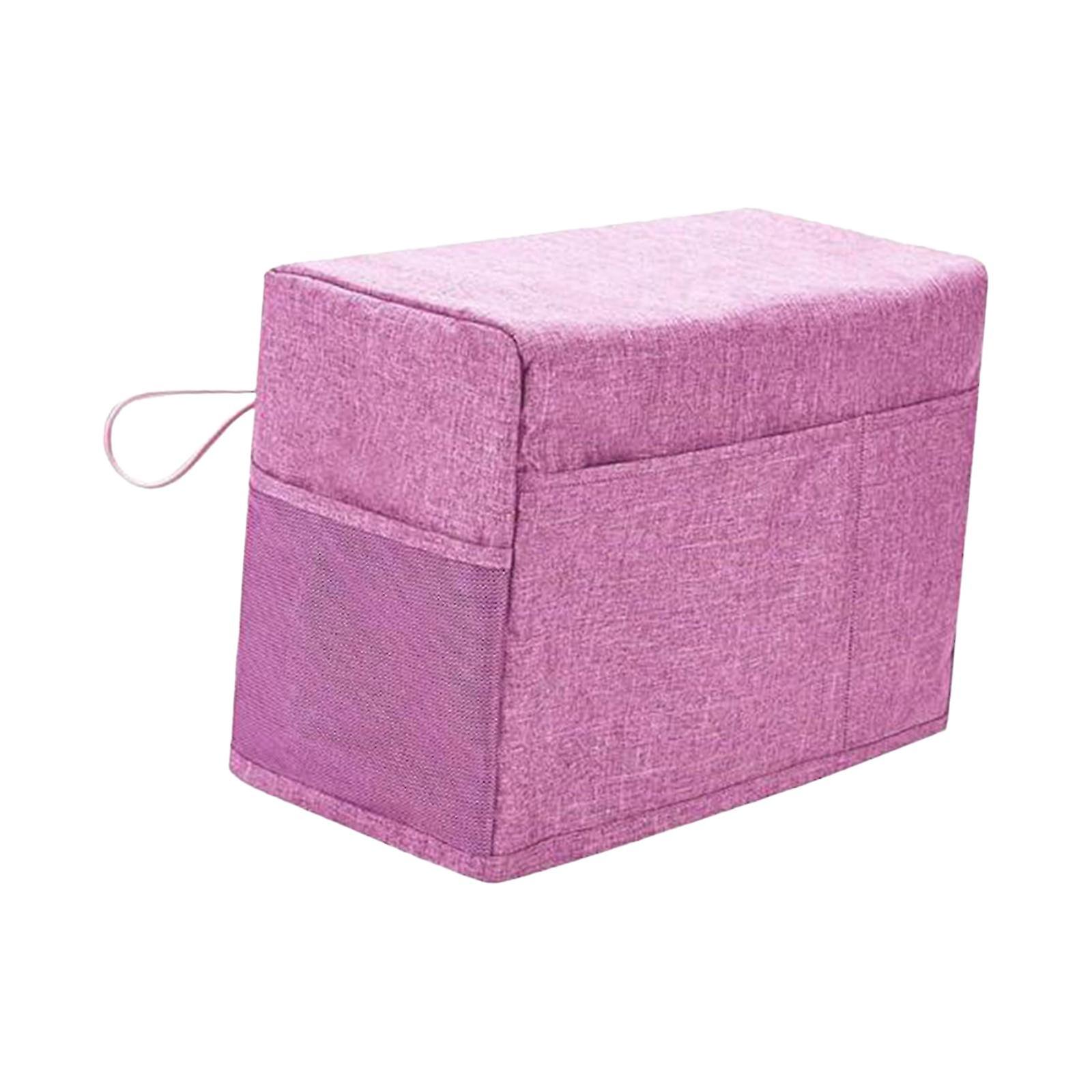 כיסוי מכונת תפירה כיסוי אבק עמיד בפני שחיקה עם ידית צד עם כיסי אחסון כיסוי מגן אחסון מתקפל עמיד