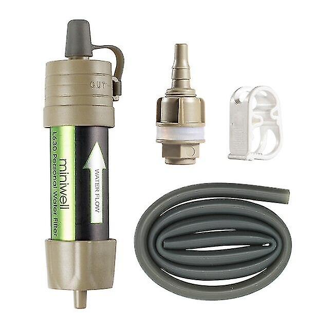 Miniwell Outdoor Water Purification Straw Gravity Water Purification Bag Portable Filter L630
