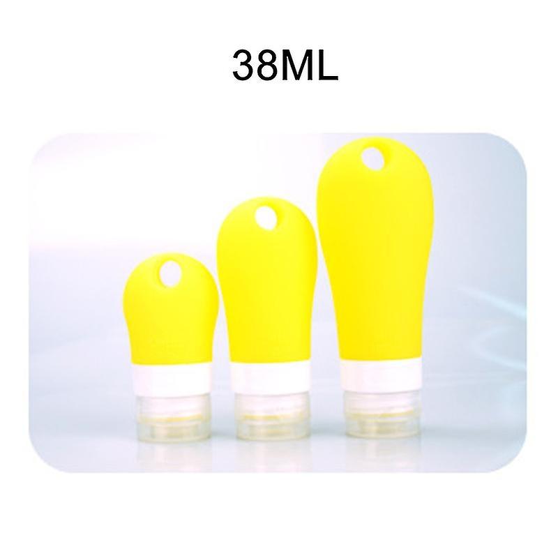 Silicone Travel Bottles Leak Proof Squeezable Refillable Shampoo Lotion Soap Liquids Containers