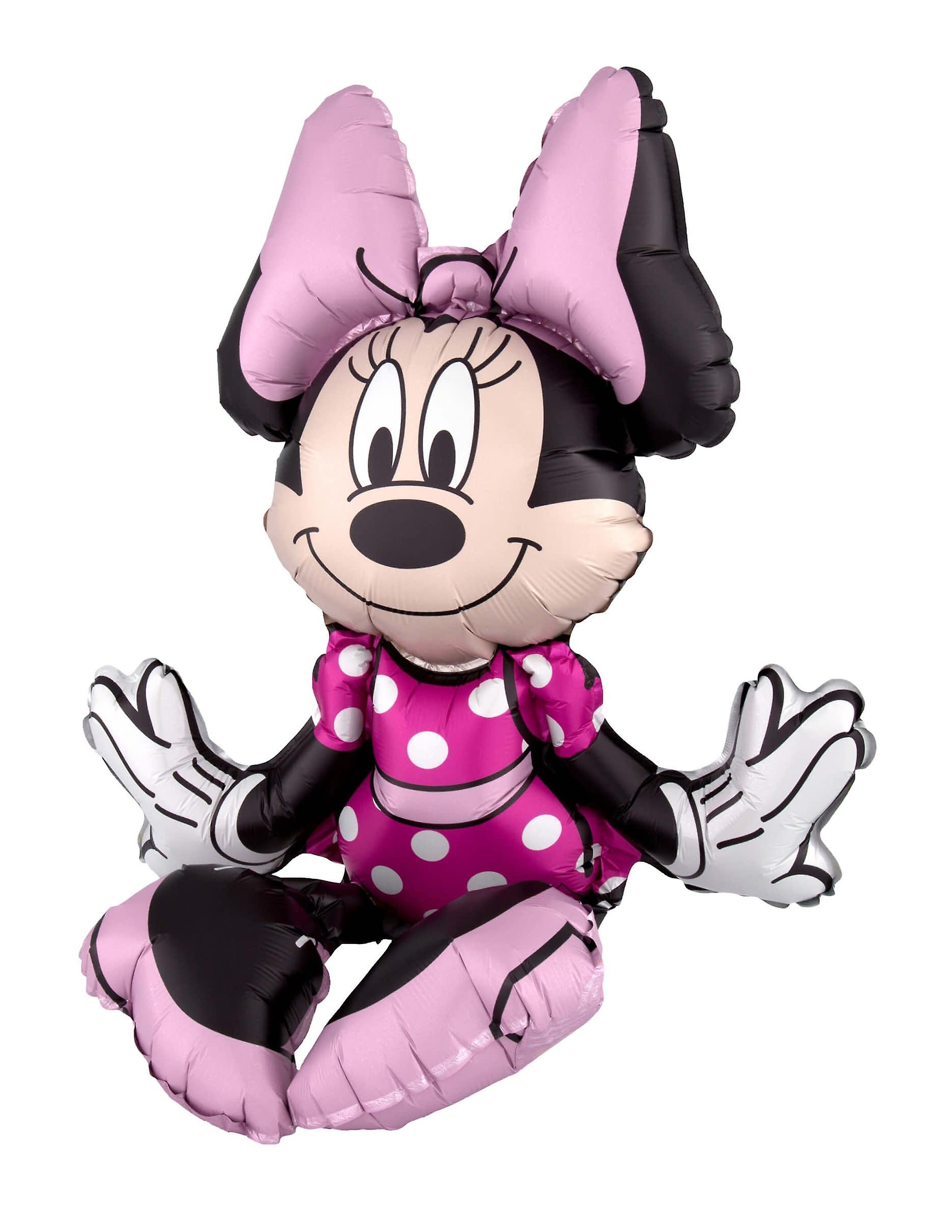 Minnie Mouse aluminum balloon sitting 38 x 45 cm