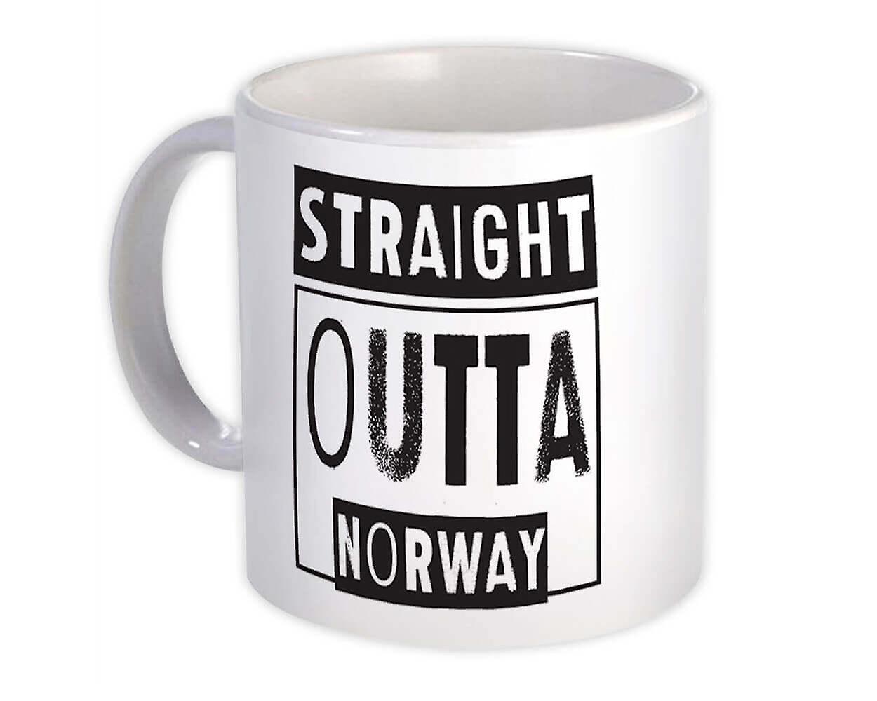 Hediye Kupa: Norveç Expat Düz Outta