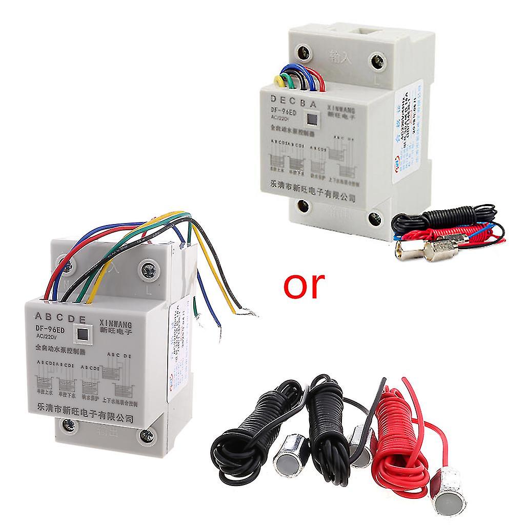 DF-96ED Automatic Water Level Controller 10A 220V  Height Detection Sensor Cistern Pump Switch With 3 Probes
