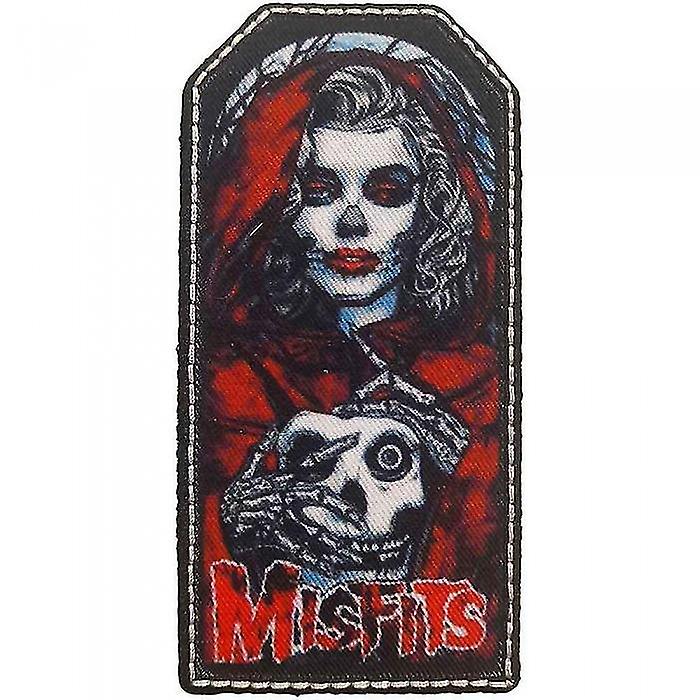 Patch imprimé Misfits Lady Skull