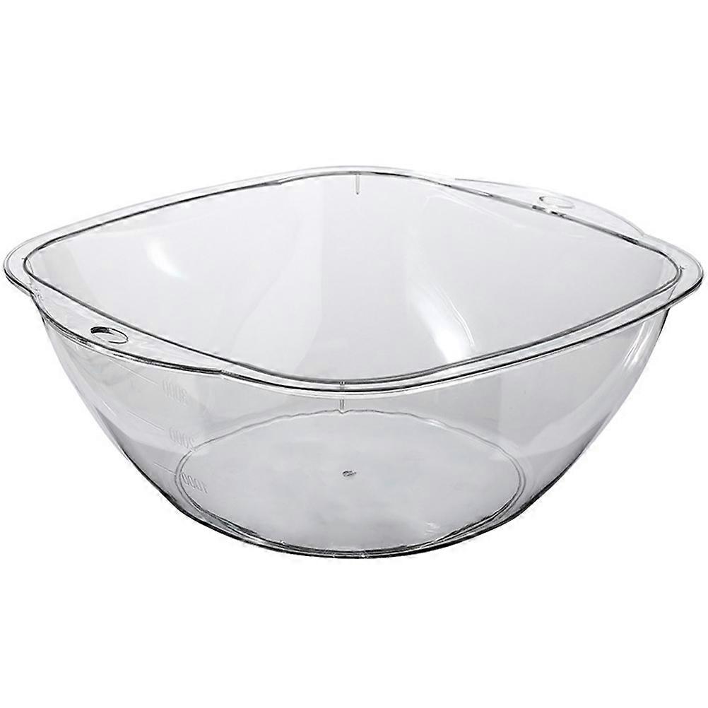 صالون واضح حوض الغسيل تنظيف الوجه حوض الغسيل حوض غسيل البلاستيك