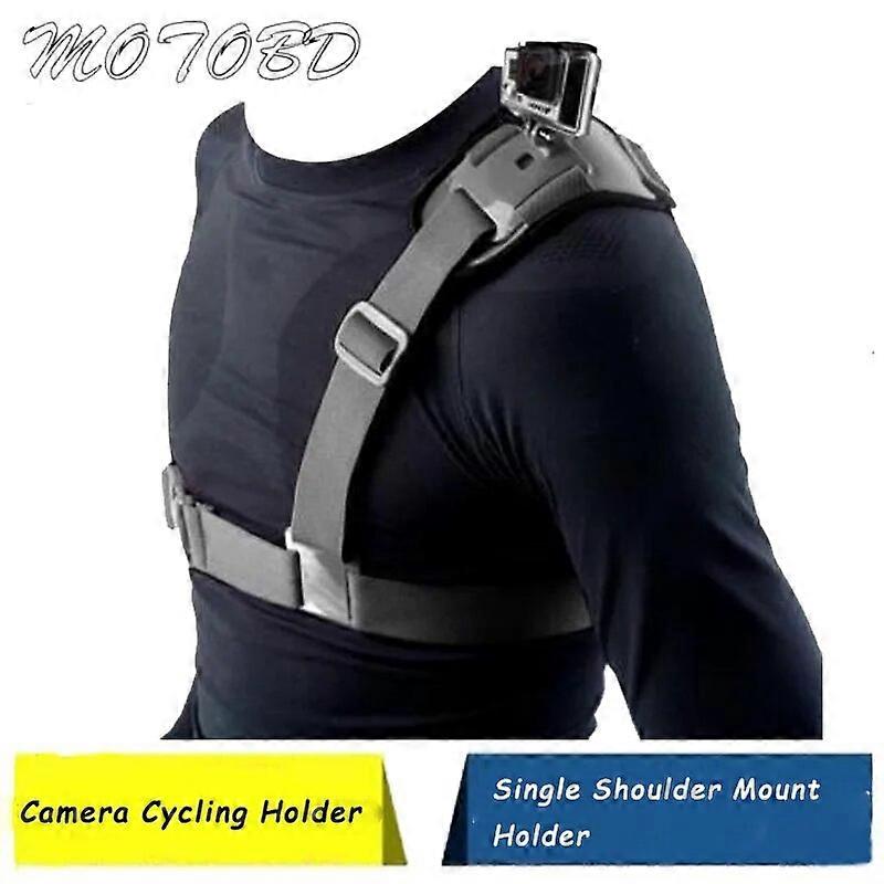 15% OFF Single Shoulder Chest Strap Mount Holder Pro Belt Fix For Go/Pr Sport Camera Cycling ST1M693