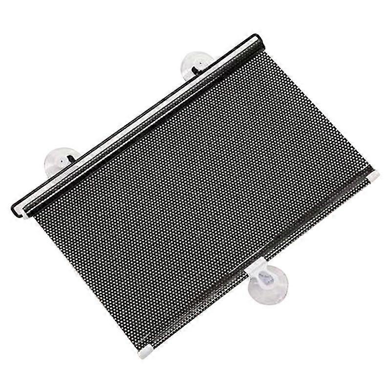 Exquisite Auto Car Sunshade Sun Visor Automatic Retractable Windshield Solar Protection Window Shutter Interior Uv-protective Curtains