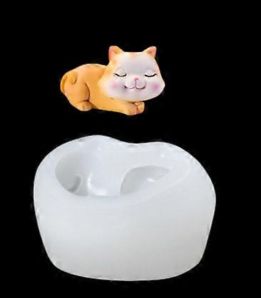 6穴シリコンコンクリート金型植木鉢ホワイト用