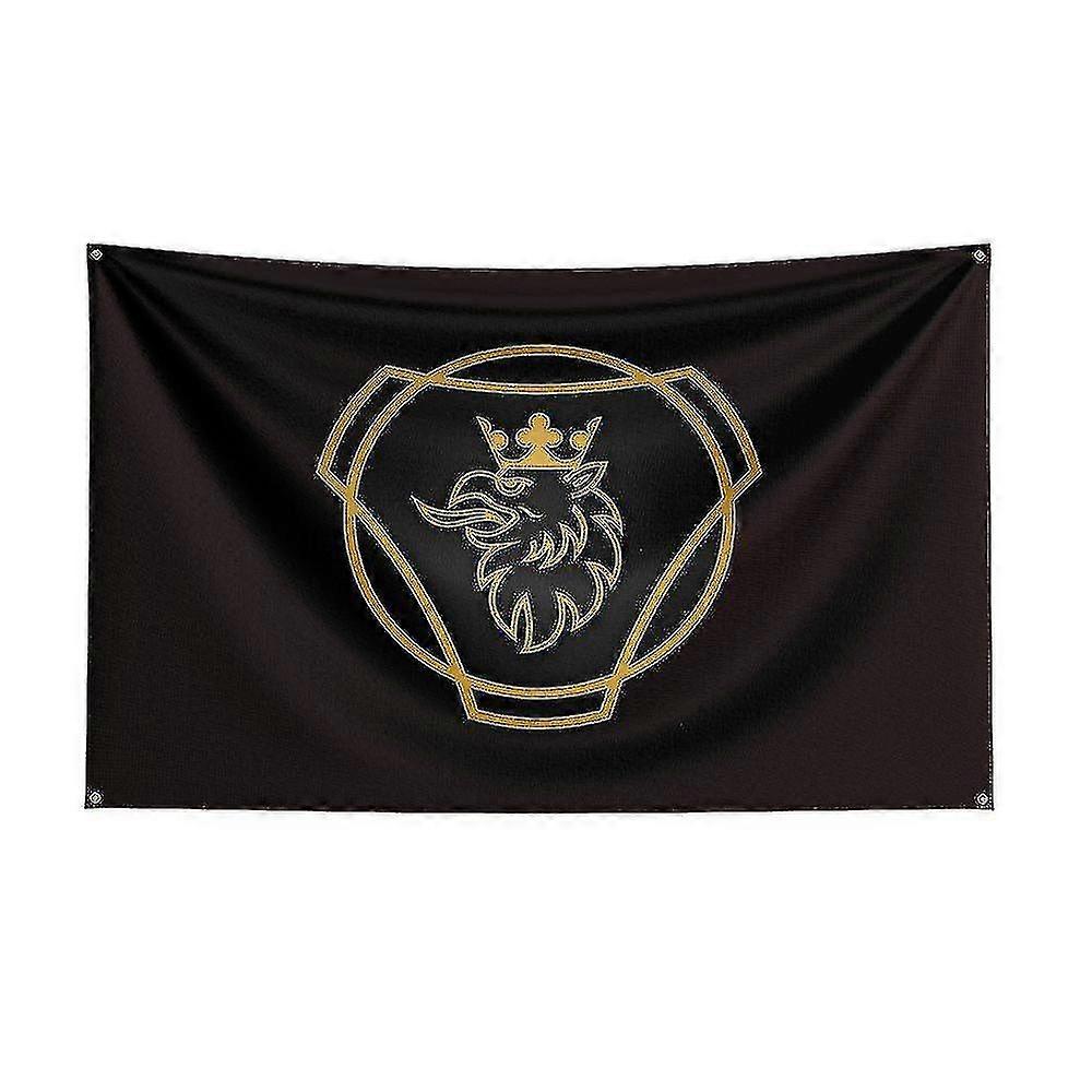 3x5ft Scanias Racing Car Flag For Decor