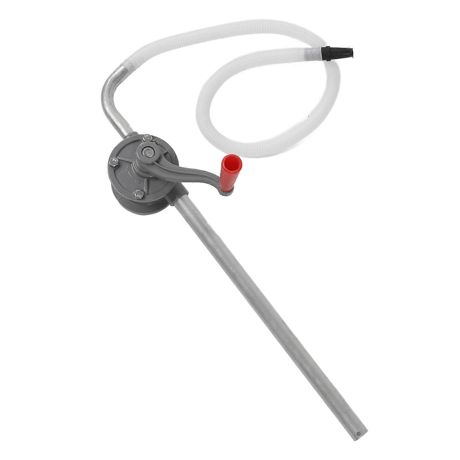 Rotary Pump 5L Clockwise Rotation Strong Sealing Portable Manual Oil Pump for Gasoline Kerosene