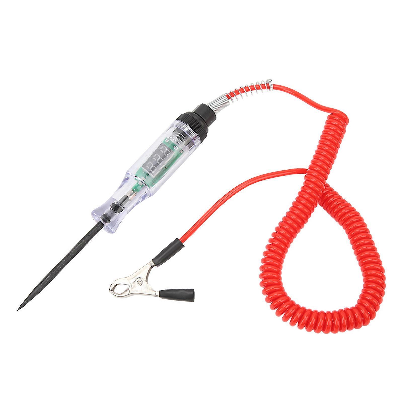 Car Electric Circuit Tester DC336V Range Insulation Protection Flexible Cable