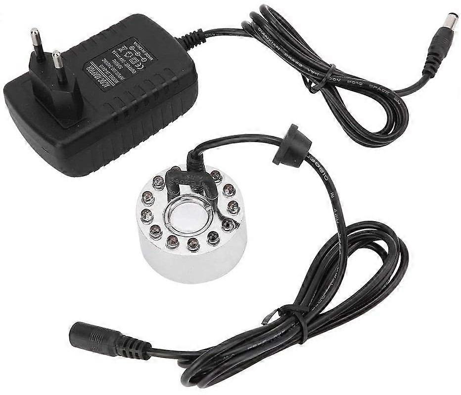 12 LED Ultrasonic Mist Maker Fountain Mist Maker DC 24V