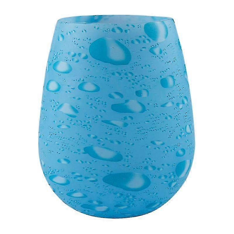 silicone drinking glasses with pattern-  water droplets