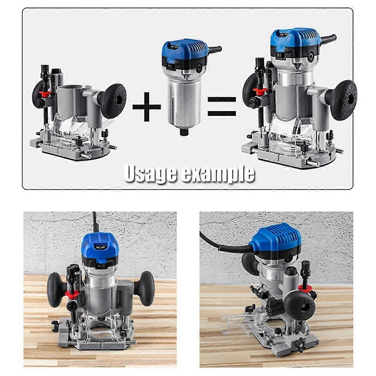 Compact Plunge Router Milling Trimming Machine Base Suitable for ...