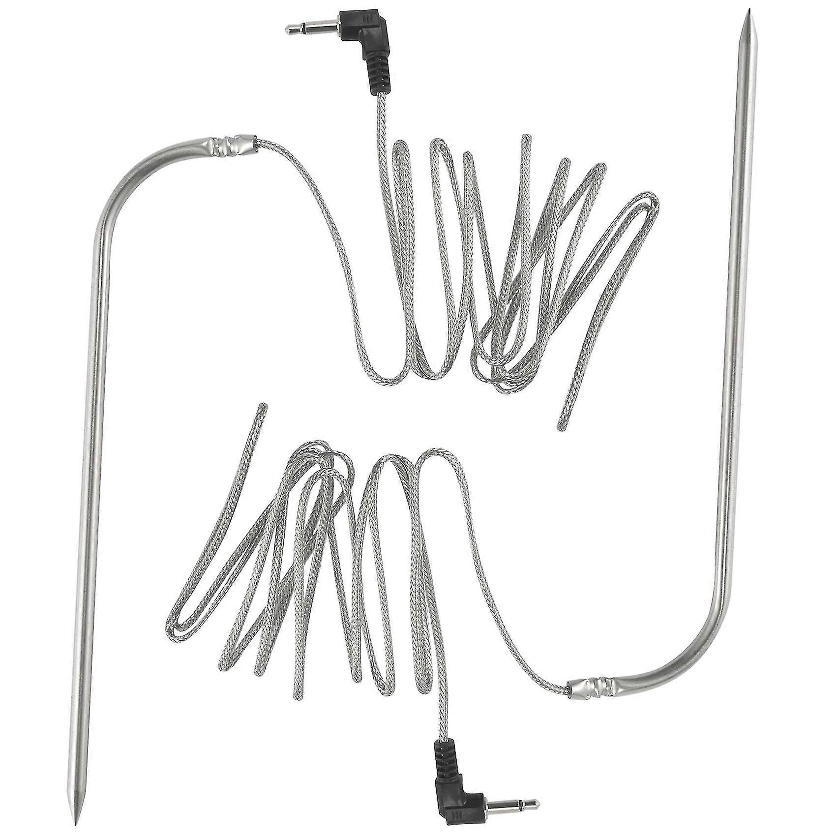 Replacement High-Temperature Meat Probe for Pellet Grills and Pellet Smokers Compatible with Grills
