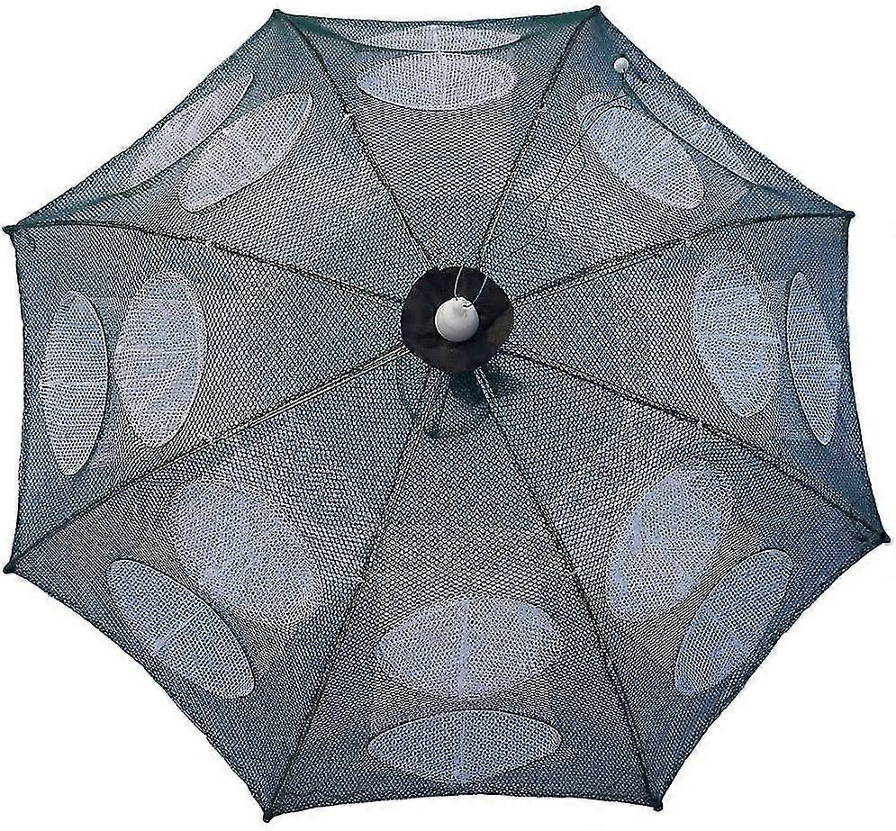 sunrain fishing net trap portable folded foldable crab net cast dip bait fish shrimp crawf