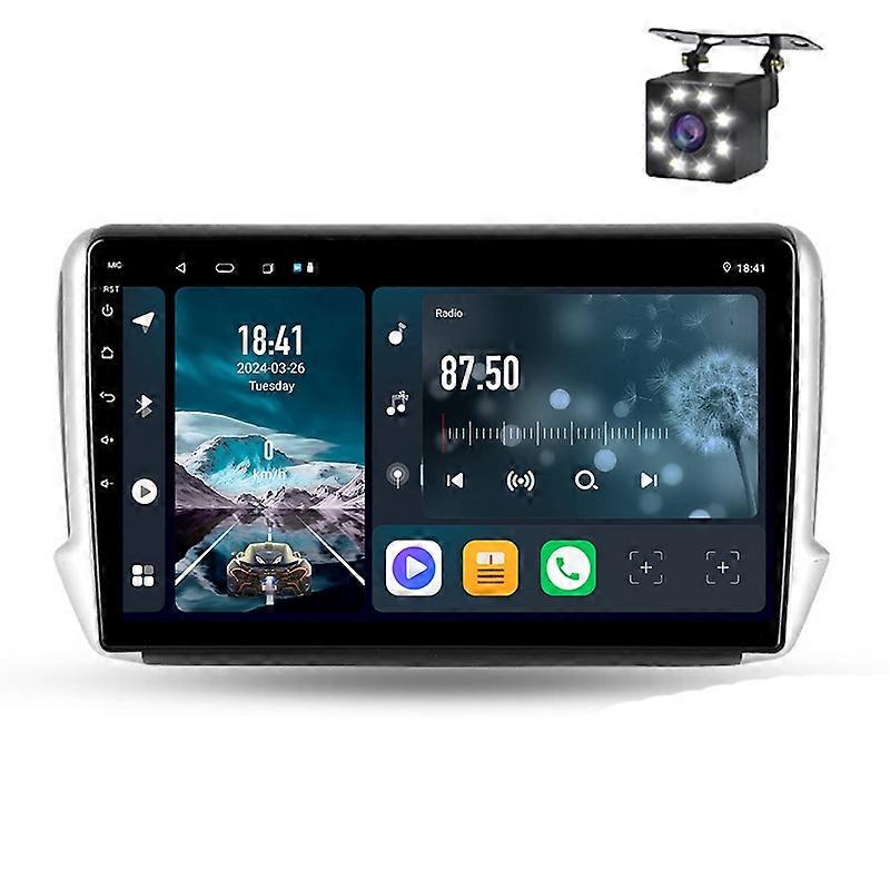 For Peugeot 2008 1 2013 - 2020 Radio Multimedia Video Player Carplay Navigation GPS