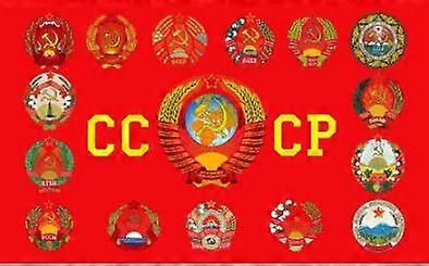 90x150 cm Red CCCP Union of Soviet Socialist Republics USSR Flag
