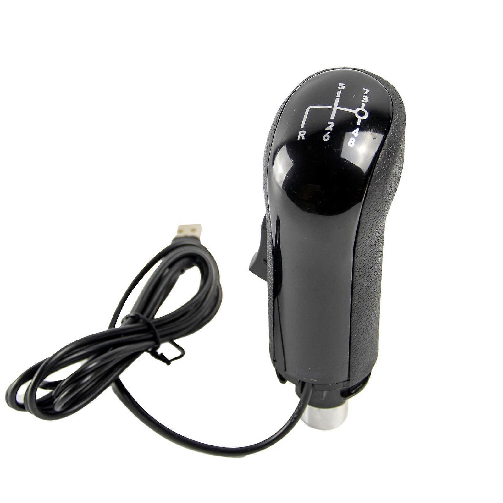 PC USB Gearshift Knob for Logitech G29 G27 G25 G920 H THRUSTMASTER TH8A ATS ETS2