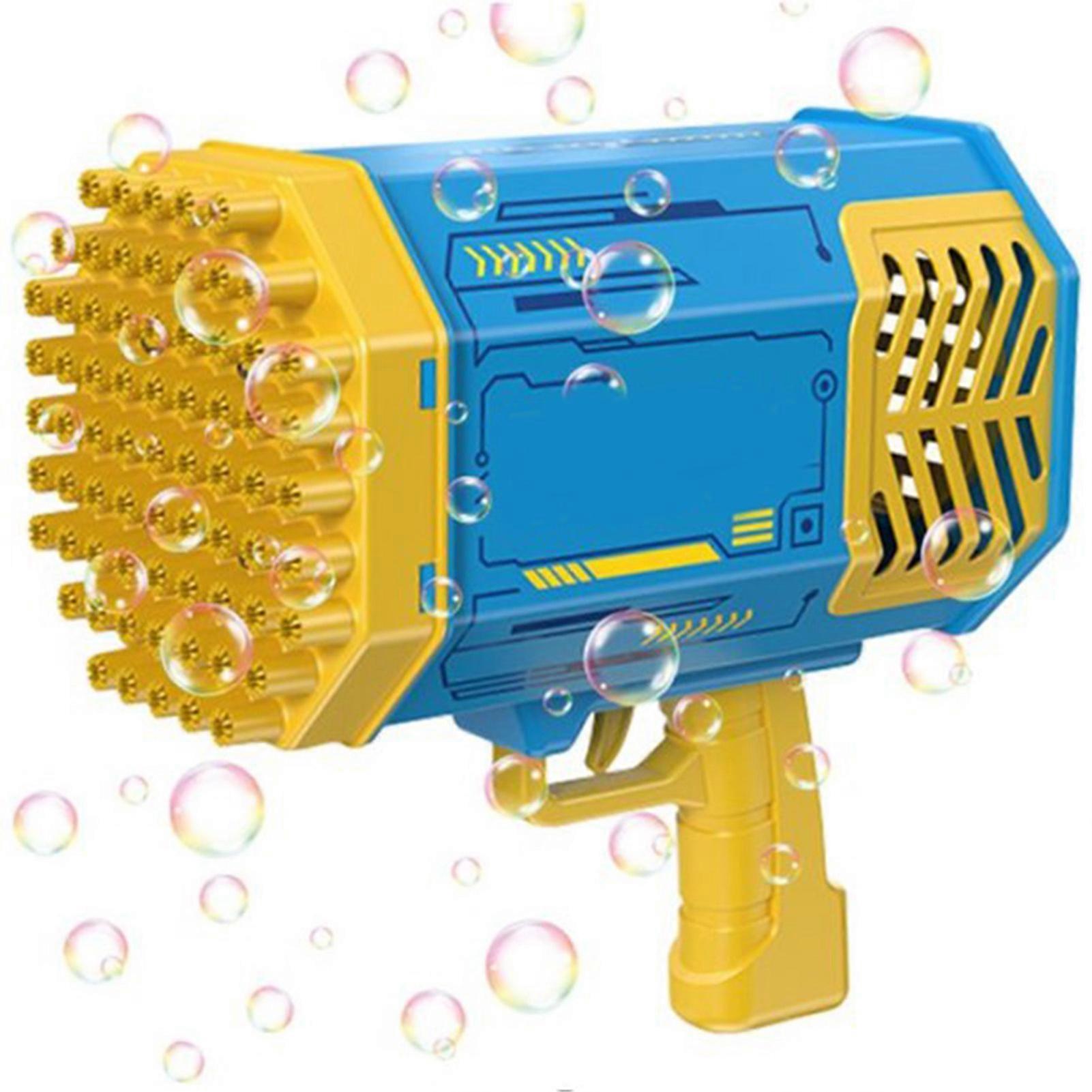 69 Holes Outlet Electric Bubble Machine Handheld Bubble Blower Rechargeable