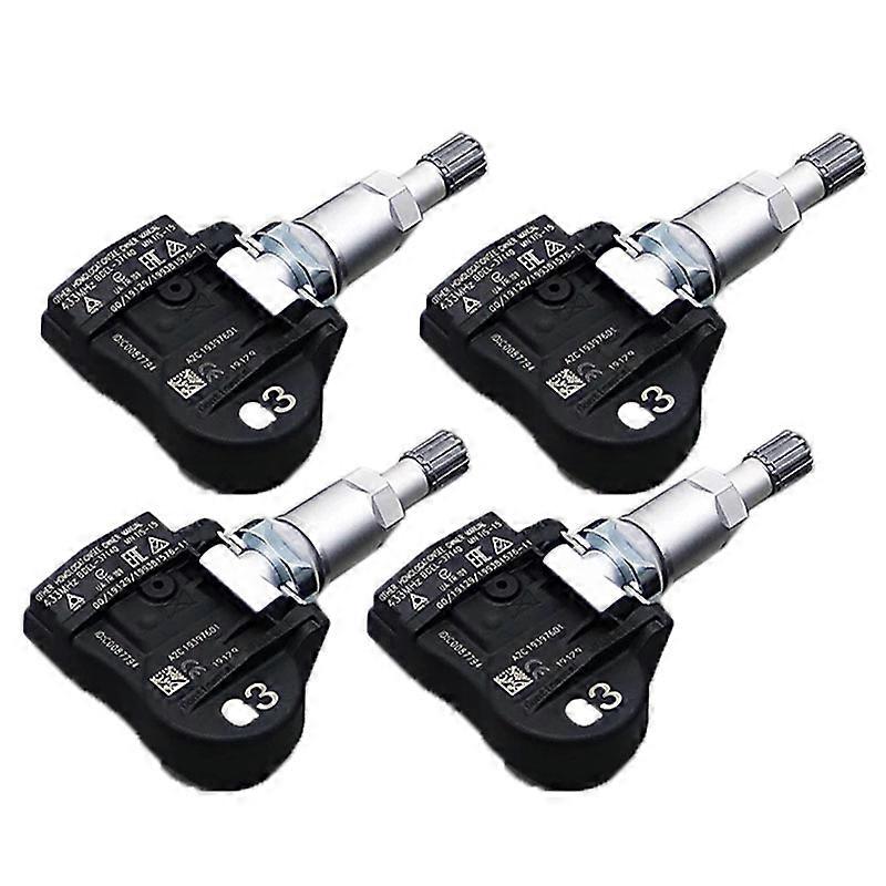 4Pcs TPMS FOR  For Mazda CX-30 3 (BP) B-Hatch Xev 2019-2024 TIRE PRESSURE SENSOR BDEL-37-140 433Mhz