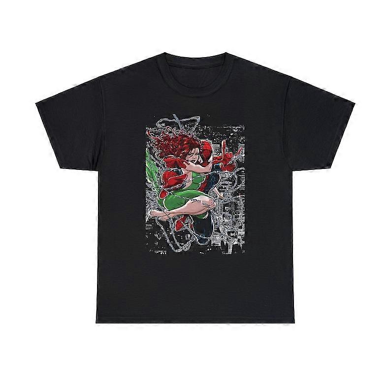 Spider-Man Mary Jane Unisex Heavy Cotton Tee-Yfe333