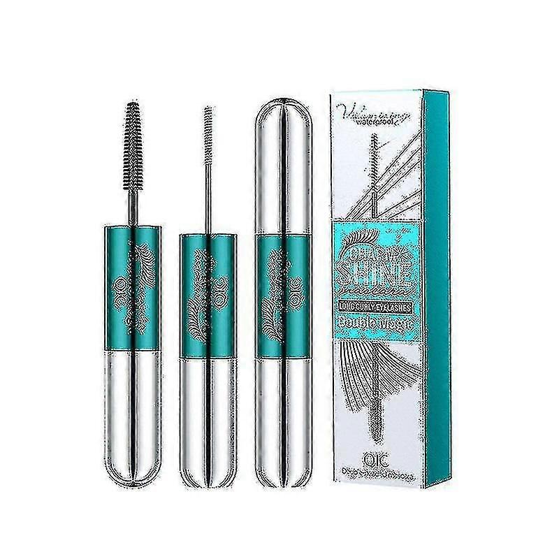 1 Pair Of Double-ended Mascara 4d Waterproof