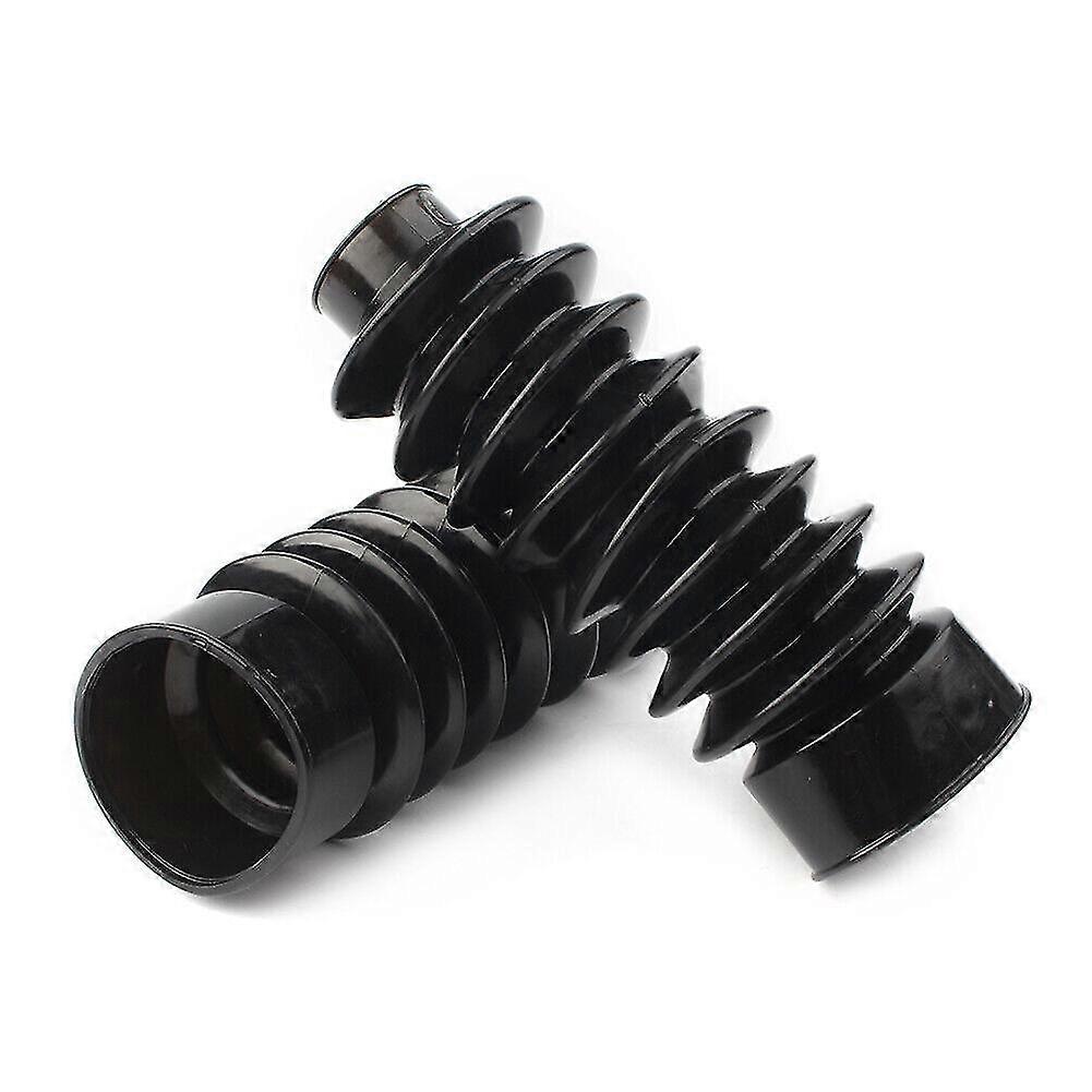 Rubber Fork Cover Gaiters Gators Boots Fit Harley Softail Fxst Dyna Fxdwg(black)(1pcs)