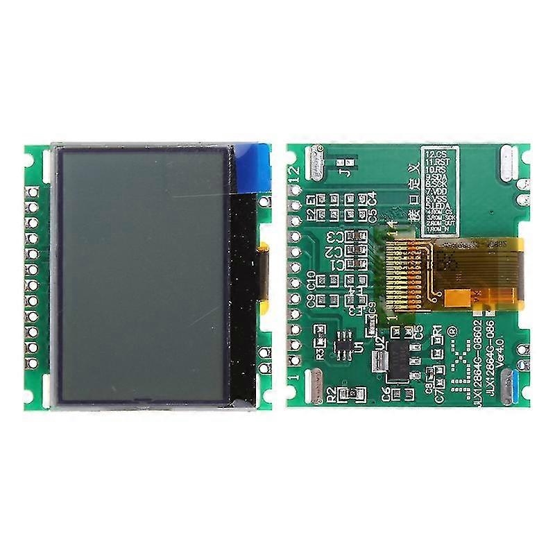 12864 128x64 Serial Spi Graphic Cog Lcd Module Display Screen Build-in Lcm