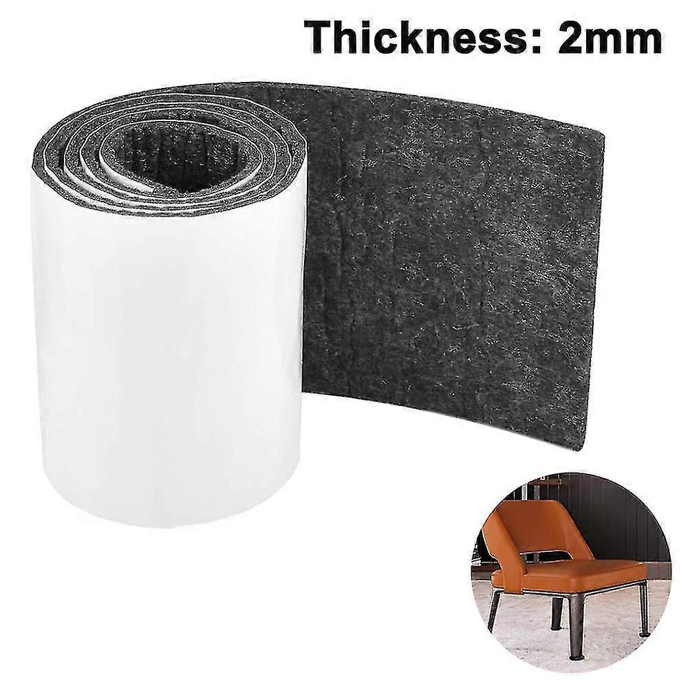100cm Length Self-adhesive Felt Strips, To Protect Parquet Furniture 2mm
