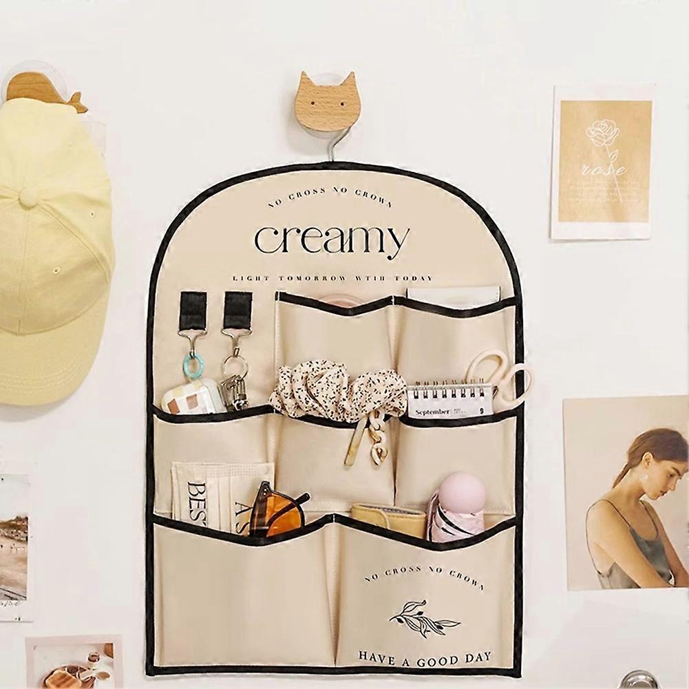 Versatile Hanging Storage Bag - Creative Wall-Mounted Organizer for Bedside or Behind Door 