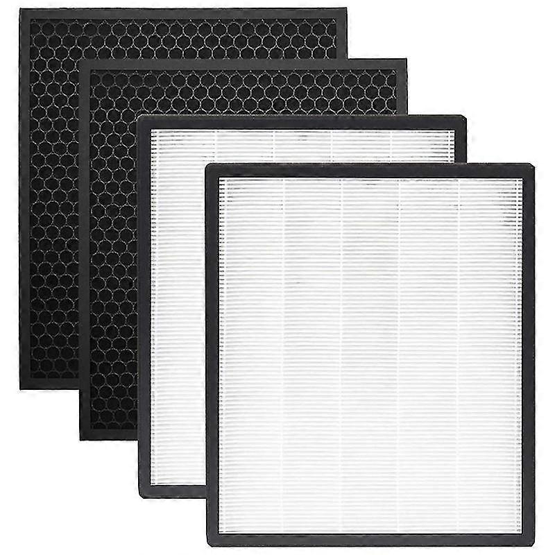 2 Set Replacement Hepa Filters Activated Carbon Filters For Air Purifier -pur131, -pur131s, -pur131