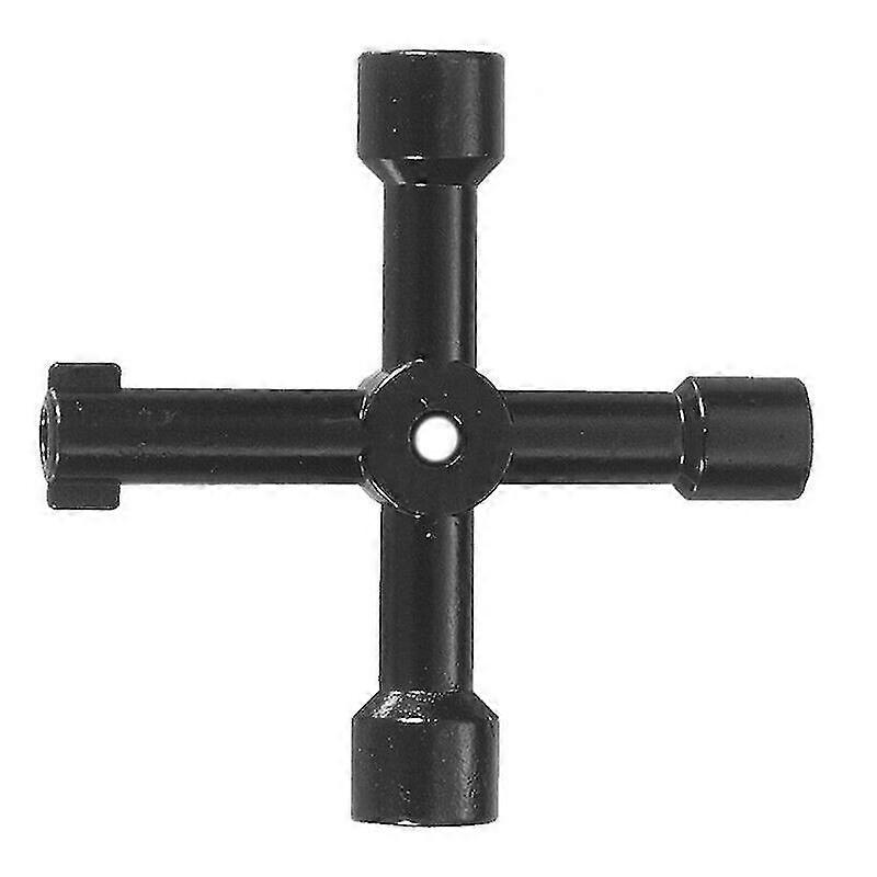 Triangle Key Wrench In The Multi-function Electric Cabinet Control ( Black )(1pcs)