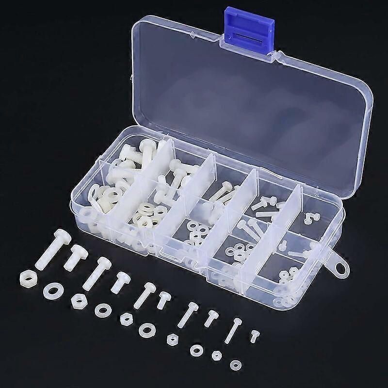 150pcs Sets Bolts and Nuts Assortment Screws Screw Nut Washer Set