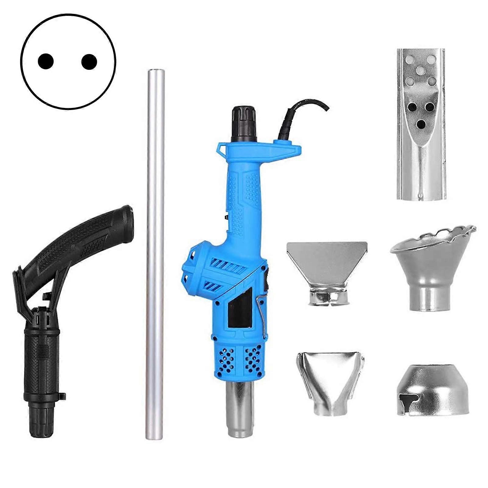 Electric Weed Burner Wand with Ergonomic Handle High Power Temperature Adjustable Garden Electric Weed Burner with Nozzles Kit