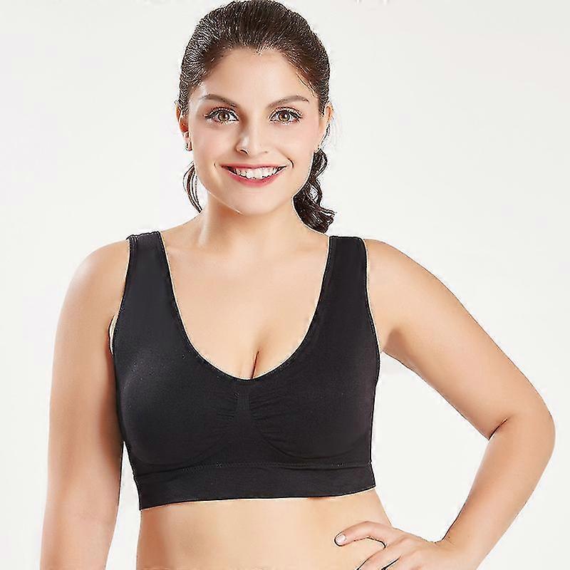 Fat Mm220 Kg Plus Size ,pure Comfort Seamless Wirefree Bra With Moisture Control