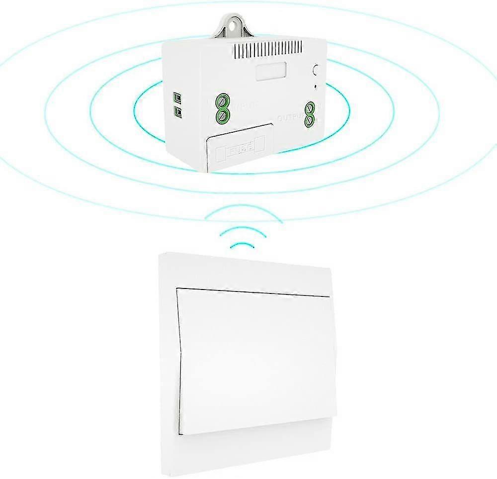 110-220v Wireless Light Switch And Receiver Kit Self-powered