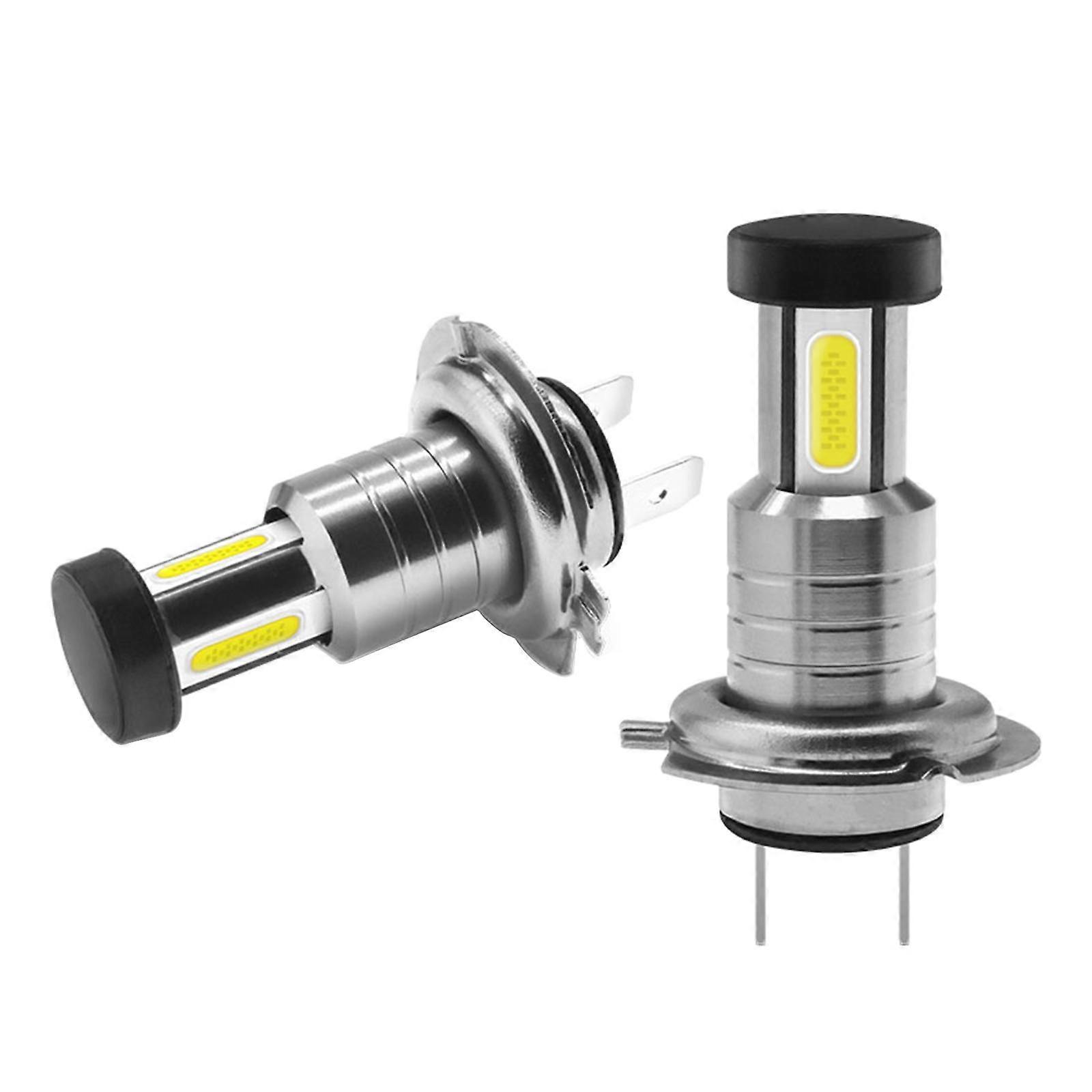 2x λαμπτήρες προβολέων των οδηγήσεων αυτοκινήτων DC9V-32V 13000LM 3 πλευρές 360 φωτισμός 9005 HB3