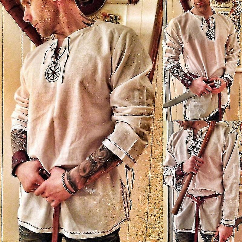 Costume VÃªtement Ancien Homme Halloween Medieval Renaissance