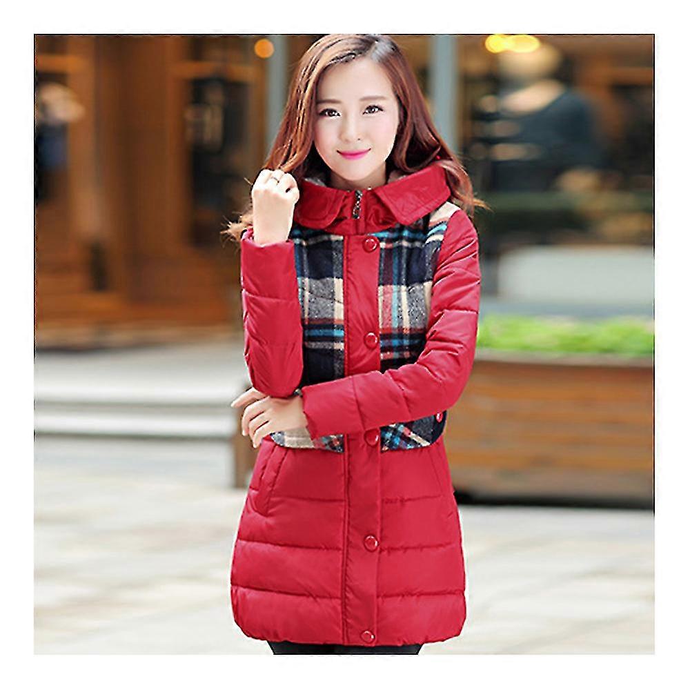 Cotton Coat Down Coat Middle Long Loose