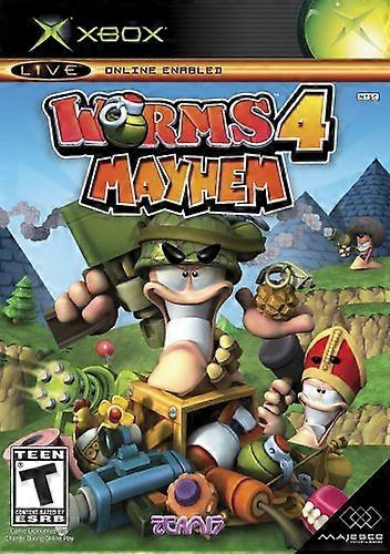 Worms 4 Mayhem  Game - Xbox - PAL - New & Sealed